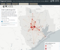 Regional Commute Flow Map