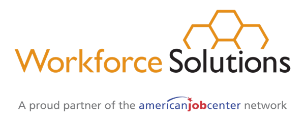 Workforce Solutions and American Job Center logos