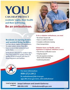 Be an Ombudsman flyer